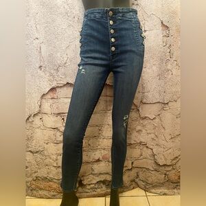 J Brand Natasha Mystic Wave Spandex Jeans